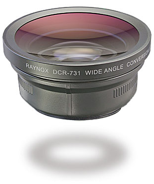 RAYNOX DCR-732 DCR-731 0.7x WIDE ANGLE LENS to 43MM 52MM 37MM 46MM HD 