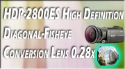 HDP-2800ES Fisheye conversion lens