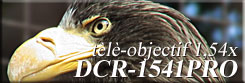 DCR-1541PRO tèlè-objectif 1,54x