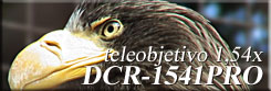 DCR-1541PRO  teleobjetivo 1,54x