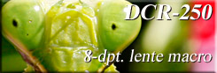 DCR-250 lente macro 8-diottria