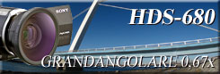 HDS-680 grandangolare 0,67x