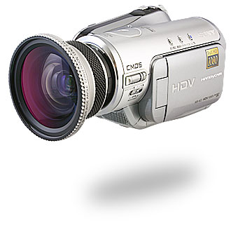 SONY HDR-HC3, HDR-UX1, HDR-SR1ハイビジョンビデオカメラ用レイノックス高品位コンバージョンレンズ