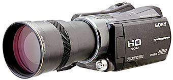 Tele UV for Sony HDR-CX130 HDR-CX130B HXR-MC2000E HXR-MC2000 Wide Lens 