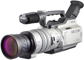 プロ向けモデル！ SONY ビデオカメラ DCR-VX1000 01 プロ向けモデル