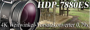 HDP-7880ES Weitwinkel-Vorsatzkonverter 0,79x